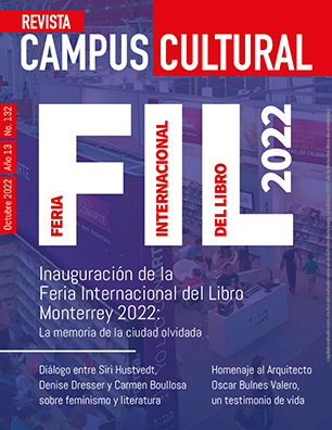 Revista Campus Digital, Ed. 132, Portada, feria del libro, Oscar Bulnes, Carmen Bullosa , Dua lipa