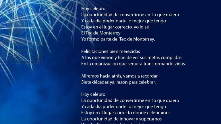 Canción del 70 Aniversario, 2013